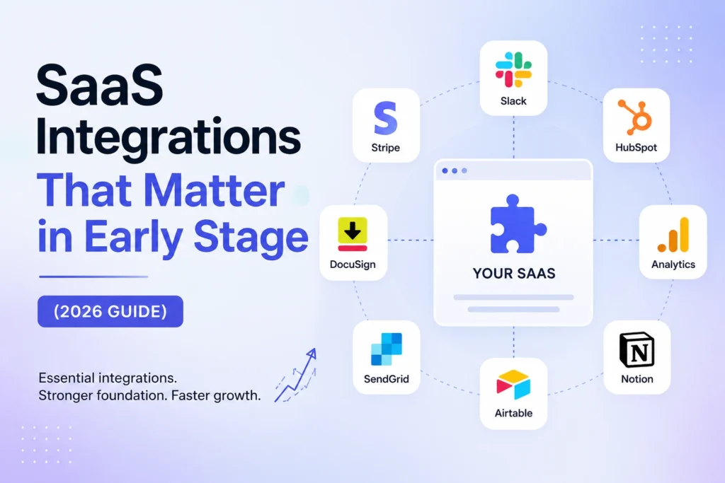 SaaS Integrations That Matter in Early Stage
